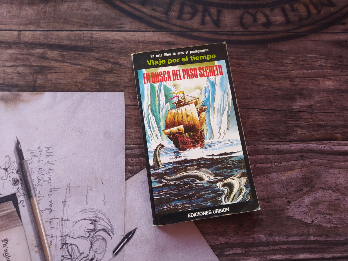 EscapeBookWorld's tweet photo. "Viaje por el tiempo - En busca del paso secreto" Librojuego con matices históricos que nos hará viajar 5 siglos en el tiempo⚓️#libros #librojuegos #libroaventura #readaddict #bookpic #gamebook #hiperficción #fun #juego #juegos #jeux #coleccionismo #urbion https://t.co/QdpyD7s6gs