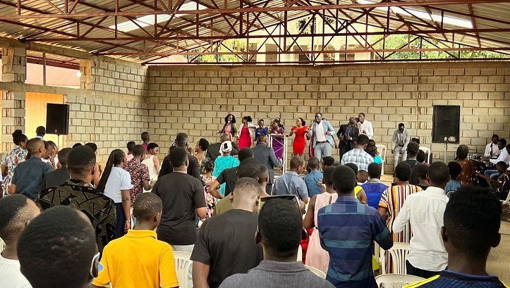 teetorres23's tweet photo. Let me testify on the goodness of God in October 2021 we started believing by FAITH that by Easter 2022 we’ll have a roof on our Church I AM FAMILY CHURCH (LUNGUJJA) we thank God  yesterday there was a roof over our church welcome EVERYONE #letsbuildthehouseofgod #church #family https://t.co/3NPMqnxxIw