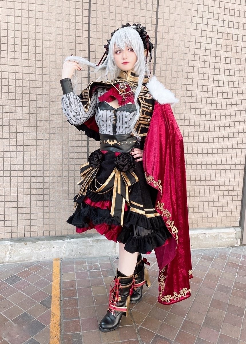 輝い 衣装＋ウィッグ＋靴 コスプレ サーニャ フルセット 葛葉 にじさん