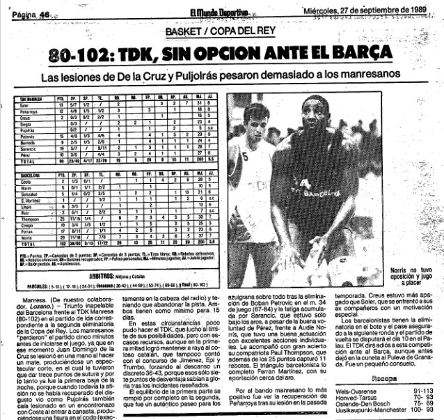 📊 <a href="/ToniNaspler17/">Toni</a> es converteix en el més jove en disputar 20+ minuts en el seu debut a l'ACB amb el <a href="/BasquetManresa/">BAXI Manresa</a>: 18 anys i 9 mesos.

Supera la marca de Rasmus Larsen l'any 2013 (18a, 10m), i la del també manresà <a href="/jordisingla15/">Jordi 15</a> el 1989 (19a, 3m) en una situació força similar.