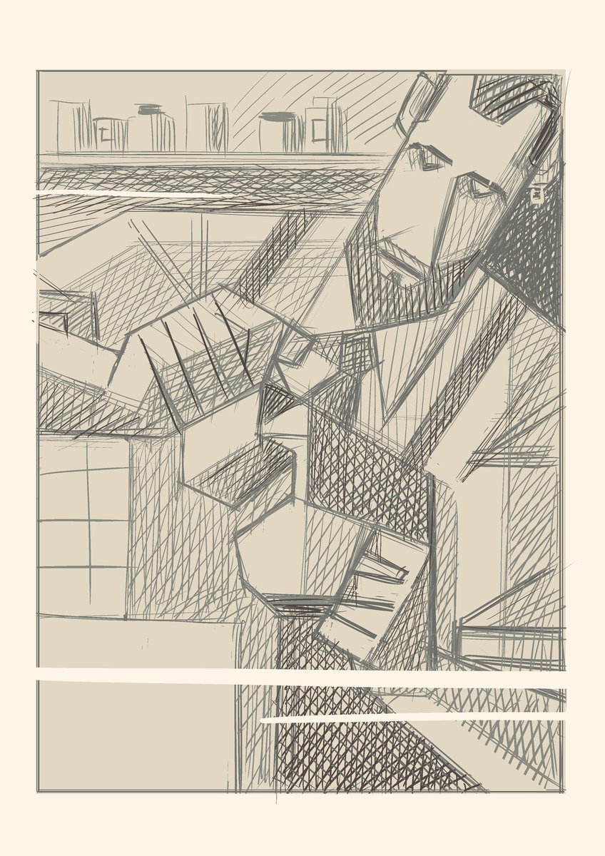 process #illustration #sketch #barista #coffee #squaremodern #jun_takahashi 