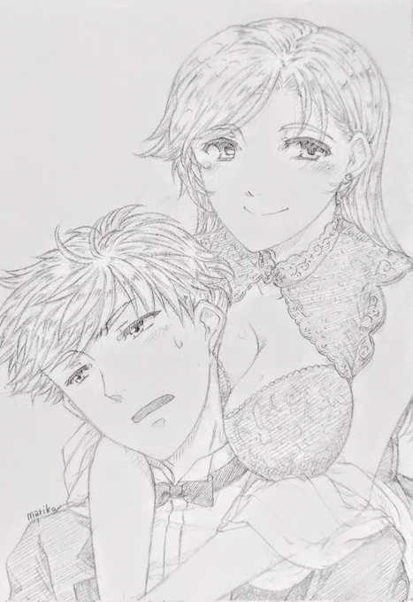 #アナログ #イラスト #落書き 