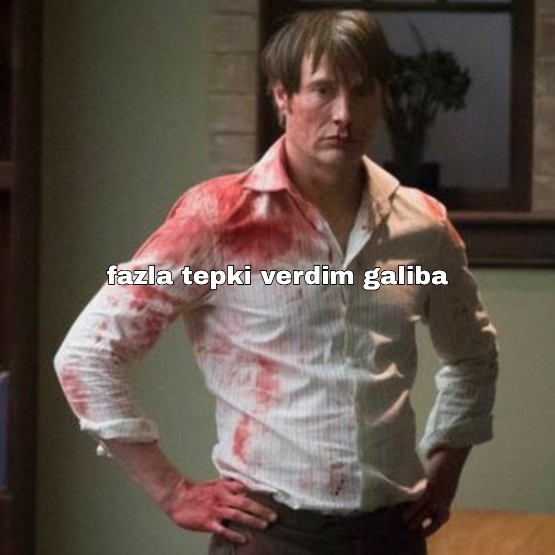 bir görsel olsam bu olurdum, o kadar ben ki