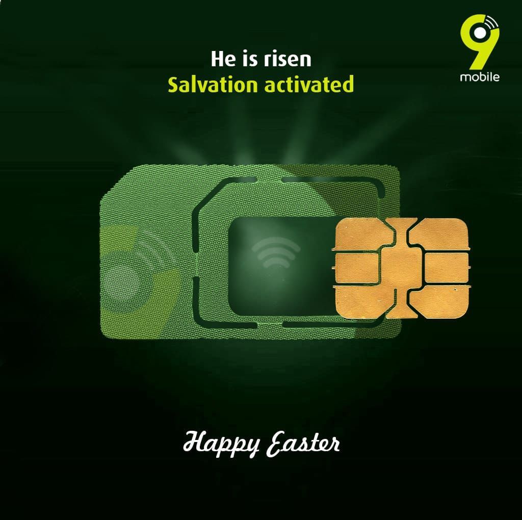 livewithlynda's tweet image. #EasterAd by @9mobileng 
Dope or Nah?