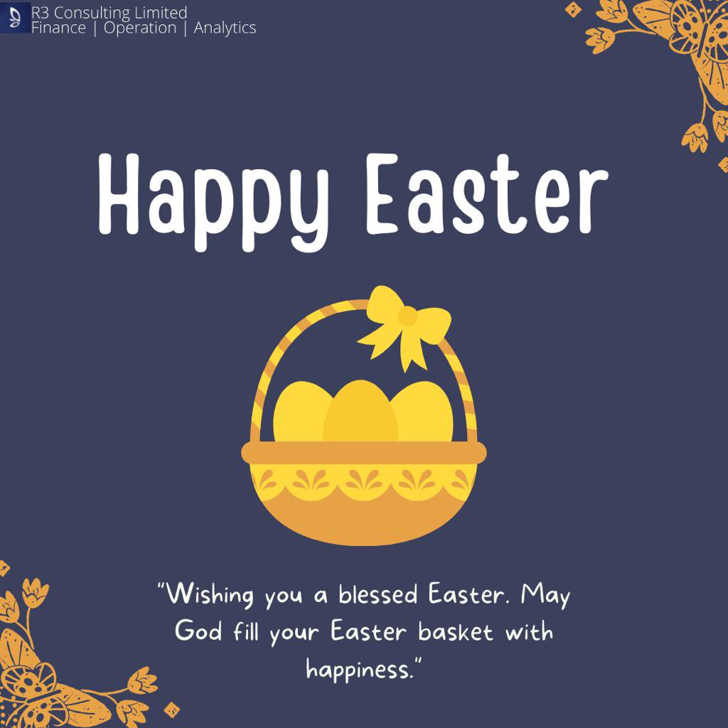 r3consultingltd's tweet photo. Happy Easter to you and yours. May the risen Lord fill your heart with compassion, joy, love, and never-ending bliss.
#r3consulting #happyeaster #easter #saperp #sapbusinessone #sapbusinessbydesign #smesoftware #smesoftwaresolutions https://t.co/y1ua7e8cf0