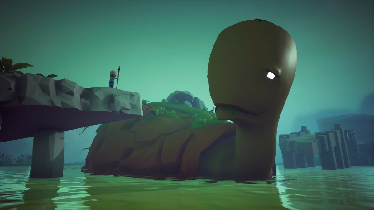 denfaminicogame's tweet photo. 森や砂漠から雲の上まで、不思議な世界を旅するゲーム『Omno』Nintendo Switch、PS4、PS5版が4月28日に国内発売決定
 https://t.co/mPuBN2YG8B

小さなカエルや空飛ぶクラゲ、巨大なドラゴンなど幻想的な生き物たちが待ち受ける。元アニメーターの開発者が5年をかけて作り上げた力作 https://t.co/k1VU3pT1yc