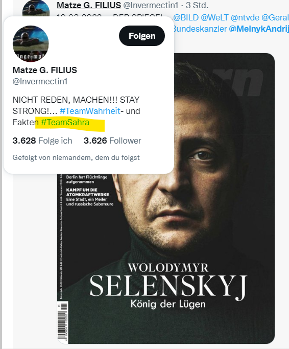 wenig_worte's tweet photo. Unfassbar, welche verlogene Dreckspropaganda gegen die #Ukraine hier gemacht wird von stolzen Mitgliedern des "TeamSahra" @SWagenknecht
#BlockInfo https://t.co/JGaUuePpEq