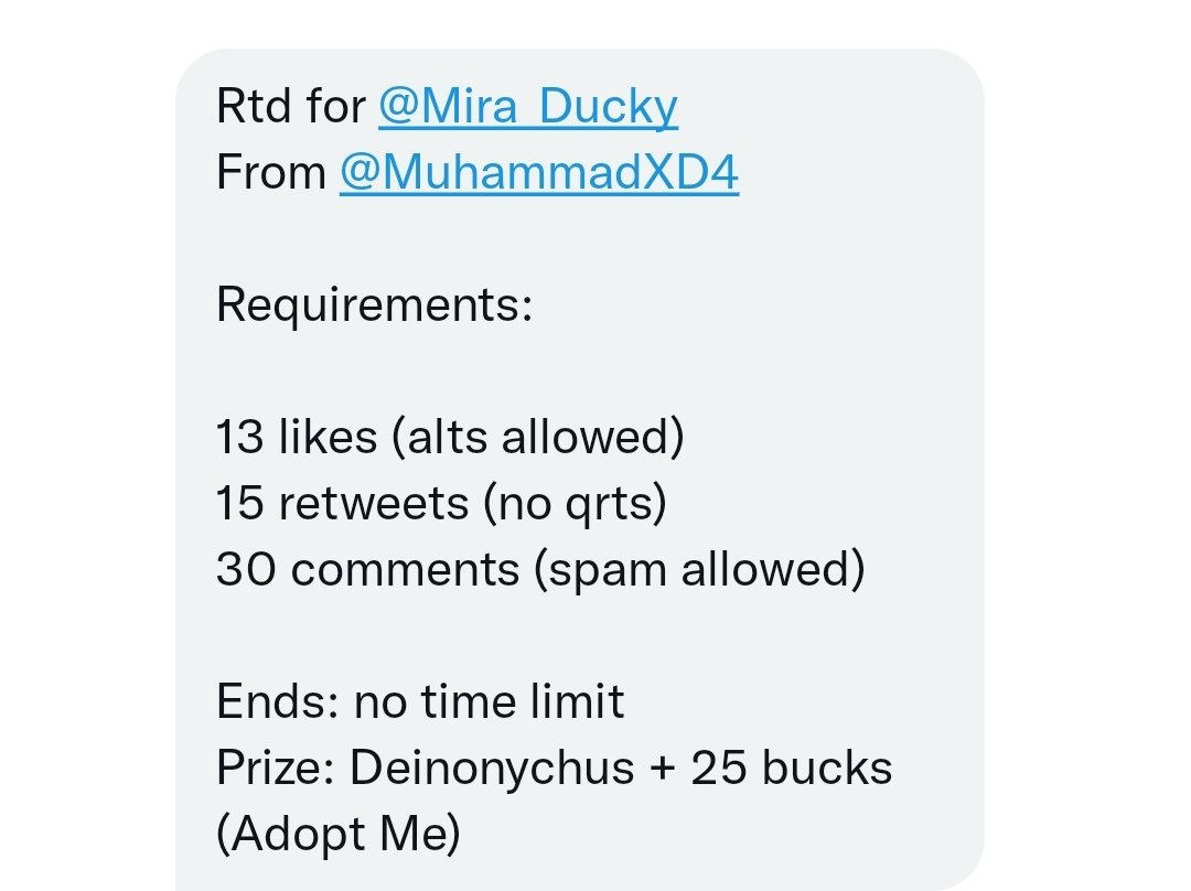 Mira_Ducky's tweet photo. I completed his rtd and I he gave my prize immediately.@MuhammadXD4 is trusted.He is very kind.I don't know how to put a cashier or make a hot dog or lemonade stand because he needs to give me 20 bucks but I don't know how so he give me a lunar ox.Thank you again.#muhammadtrusted https://t.co/lCEFyygYjY