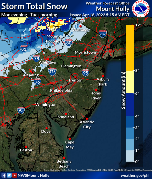 NWS Mount Holly tweet media