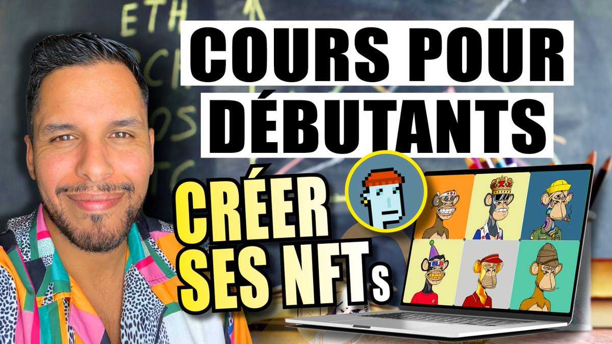 CSeddine's tweet photo. C'est férié, peut-être l'occasion de créer sa premiere collection NFT. 

La video est ici : https://t.co/XRTqRH5nN8 https://t.co/GgW9cTdLa9