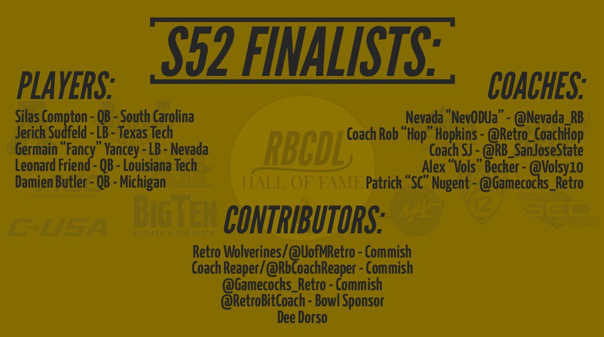 RBCDL Hall of Fame tweet media