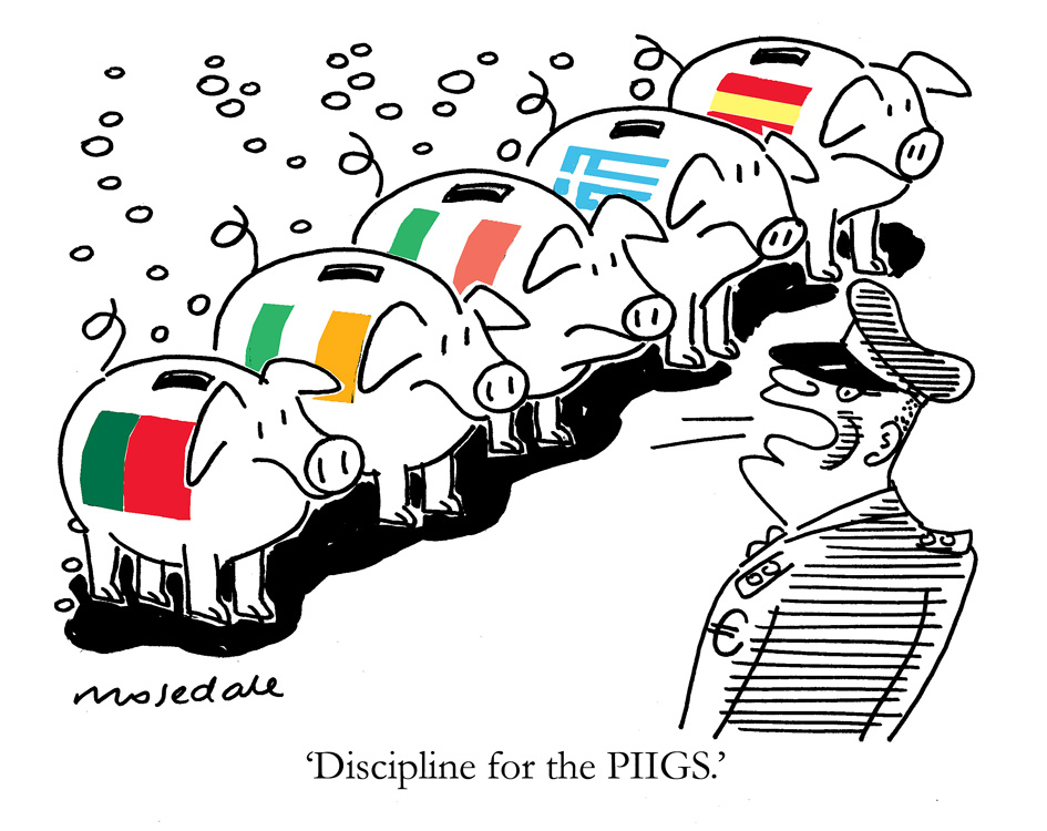 kudarojo's tweet image. Oink, oink, oink, gritaban los pigs de la UE mientras el jefe de la granja alemana les arrojaba las sobras para alimentarlos.