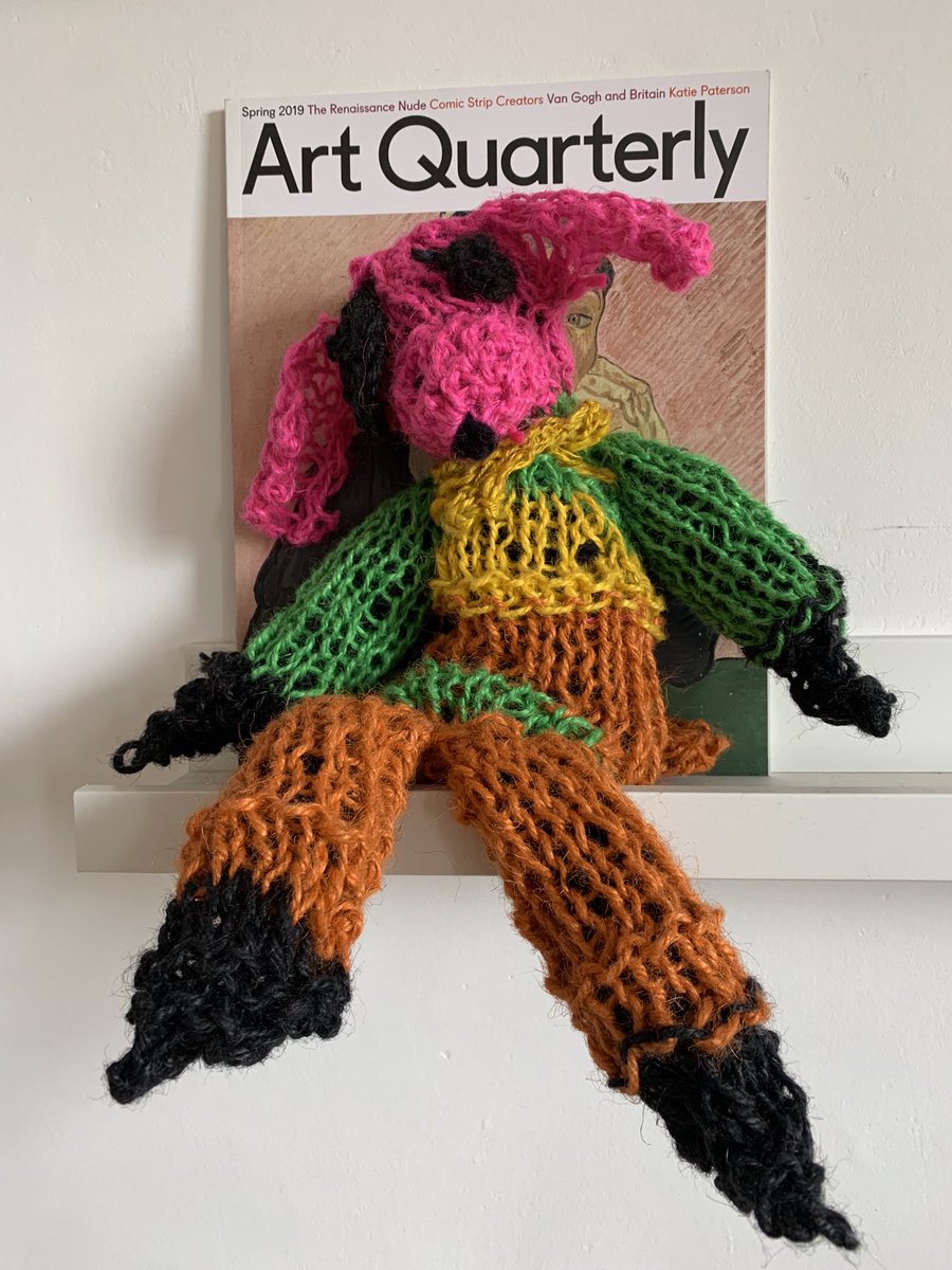 Meet Allsorts Create Norths dog in residence, he’s joined the gang to help us with our Barking Exhibition a celebration of dogs in art. If you look carefully he might be spotted at our Hounds on the Bounds family fun day ⁦@ushawdurham⁩ Sunday 24th April