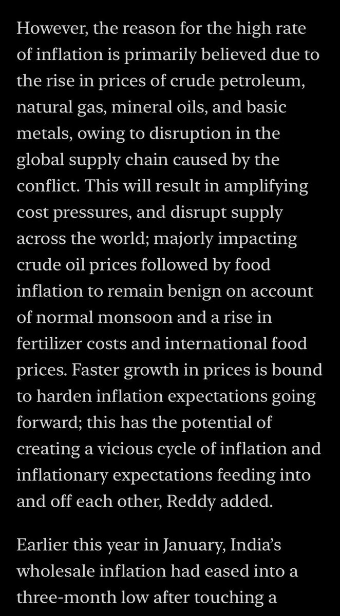 ysathishreddy's tweet photo. While BJP &amp; Bhakts are busy dancing to DJ music. India's WPI inflation accelerates to record 14.55% in March ! 

#ModiMadeDisaster

@KTRTRS https://t.co/UJNzE4dvcX