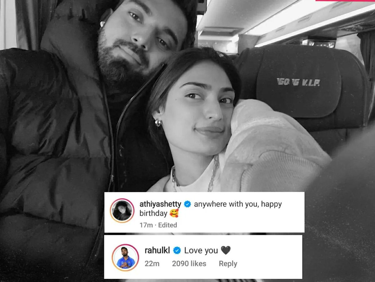 Ipl2022I's tweet photo. Aww! These two! 🥺❤️

#AthiyaShetty #KLRahul #HappyBirthdayKLRahul #HappyBirthday @theathiyashetty #Ilayaraja #ShehnaazGill  #ShahRukhKhan #CSKvsGT #IPL #IPL2022. https://t.co/BKXefPa8dI