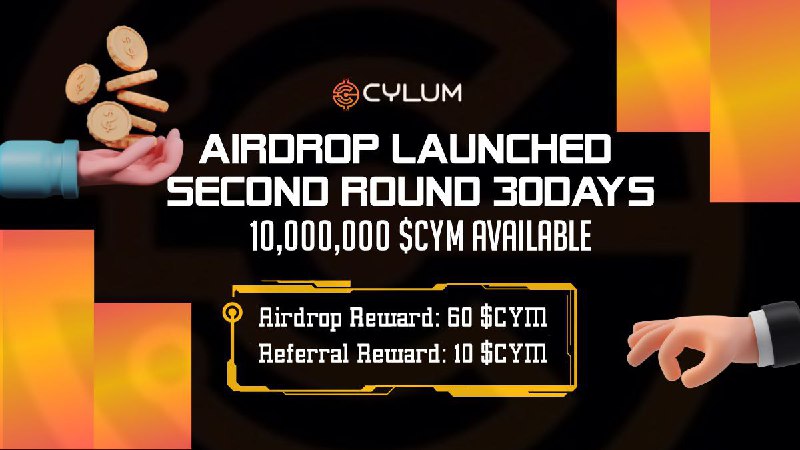 SUZANEBETS's tweet photo. 🎁Users can claim $CYM via CYLUM Airdrop 2! The airdrop campaign runs from April 13 - May 13 2022.

📗Airdrop rules &amp; conditions here:
https://t.co/BC1BDCzxjp

💰Airdrop page:https://t.co/spNMws4CJh
📓Docs:https://t.co/dw4hk90LEc

#airdrop #staking #defi #bsc #Binance #NFTs #BNB https://t.co/7fIpGphzbg