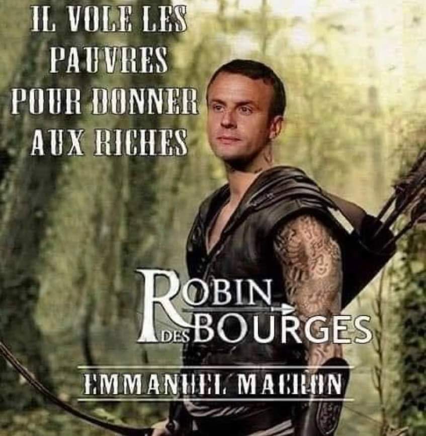 Afromonk's tweet photo. it could not be more true than this!!! irs the reality !! he does not represent French peoples values , insted He stills from the poor and gives it to the rich, and ~He still peoples rights to is well, what  a Digrace this man is !! he should not be elected in the first place 🤬 https://t.co/C0Um5dVPQY