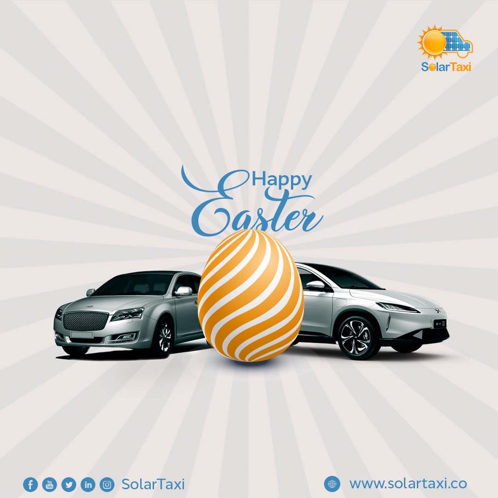 SolarTaxiGh's tweet photo. Happy Easter to all our cherished clients and customers.
.
.
.
#solartaxi #solartaxigh #holiday #easter #easterfestival #easterfestivity https://t.co/ZmSKjJfr9y
