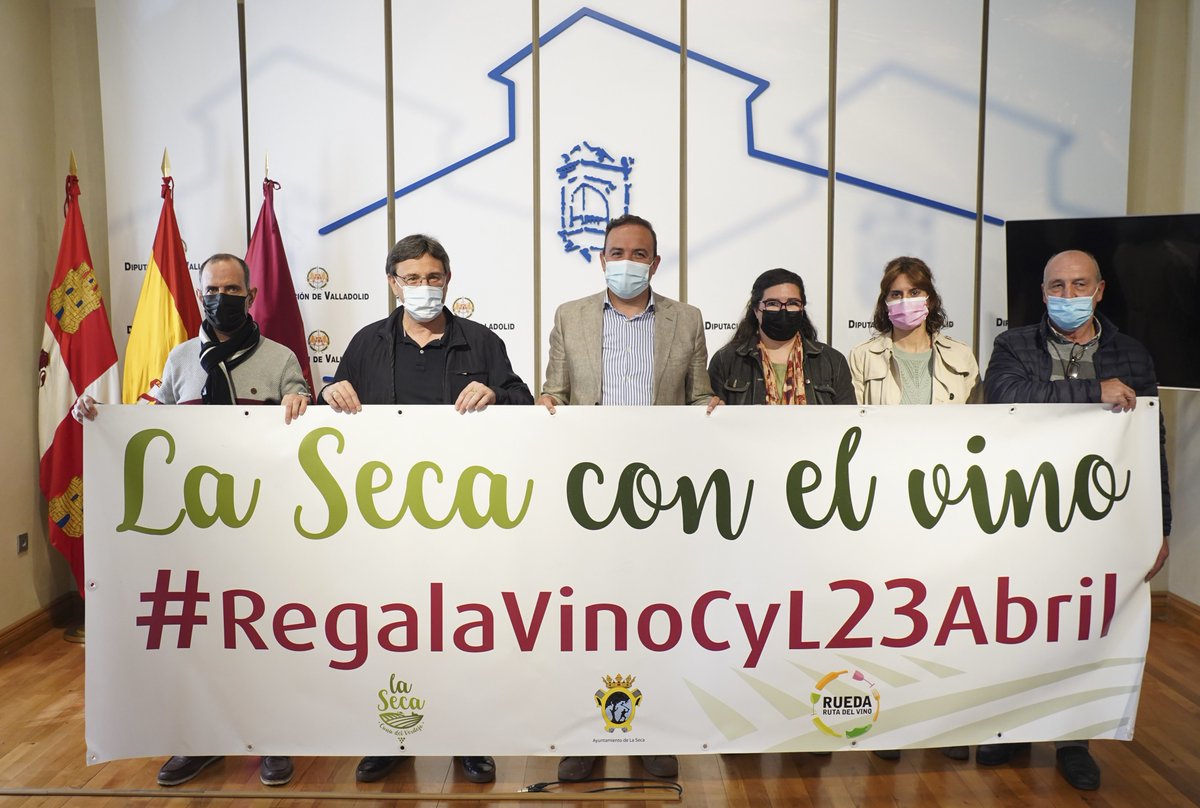-> ʟᴊʀ ɴᴏᴛɪᴄɪᴀs 🔴 La @Dip_Va anima a la ciudadanía a participar en #RegalaVinoCyL23abril, iniciativa puesta en marcha en #LaSeca, cuna del verdejo