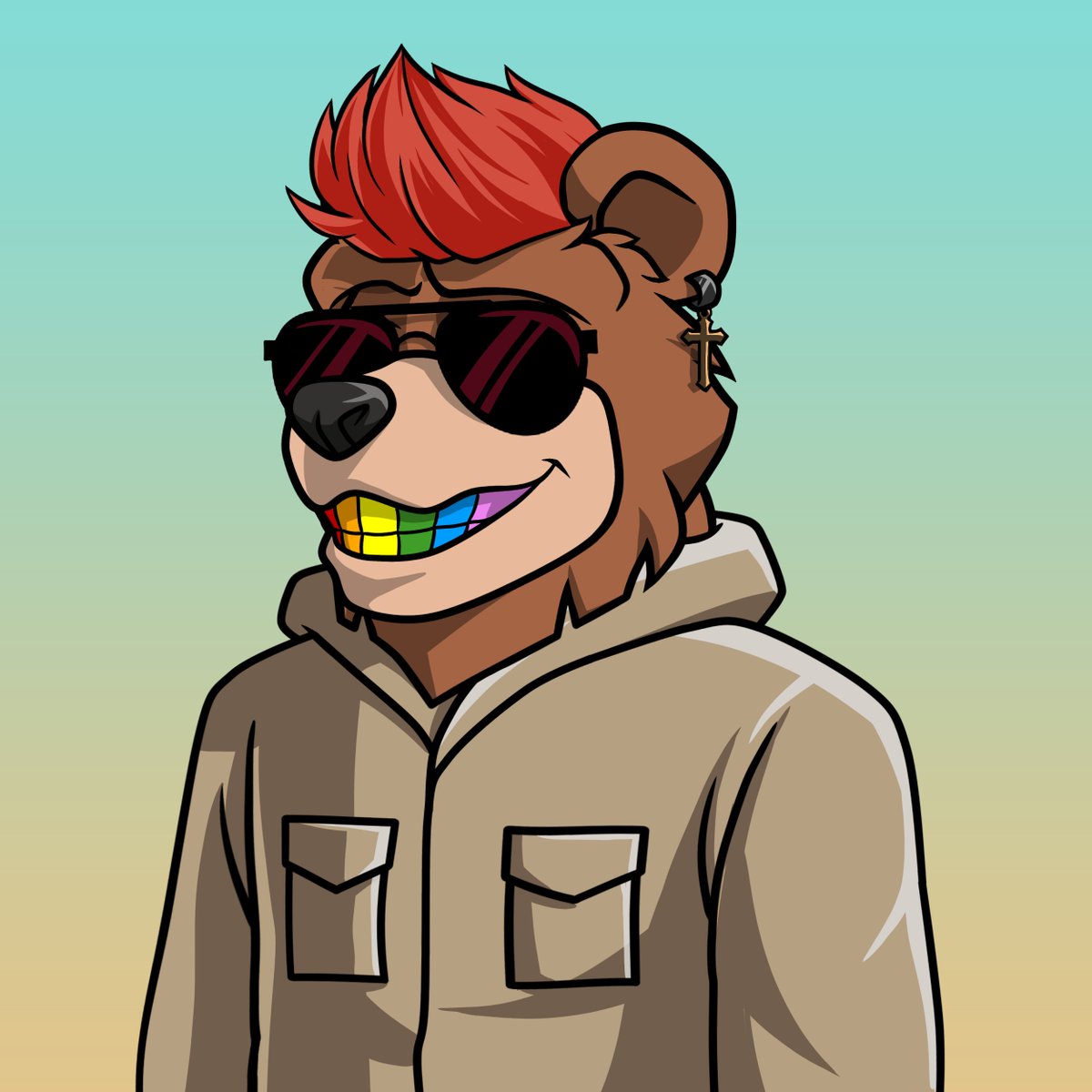 Pixelation7's tweet photo. Currently 3 of 4 rare rainbow teeth POOH have been minted, only 1 left to be minted in the 250 unique POOH collection!

https://t.co/jKeSatm1wK

#ICONProject $ICX $CFT https://t.co/zog71p4grO