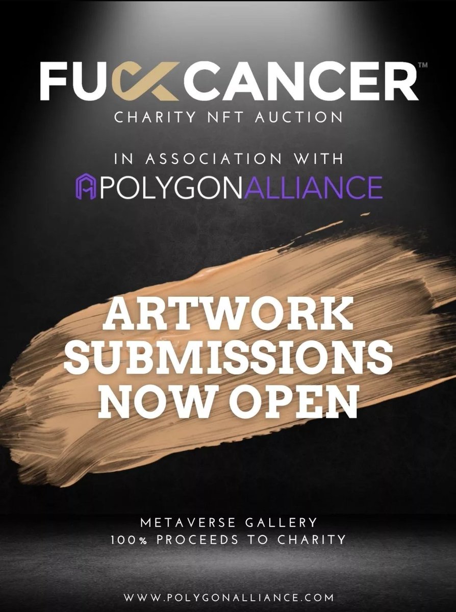 MistbindMachina's tweet photo. Deadline extended, #auction will be early June or Late may so you have a little more time to join up, make some art and #fcancer 
So get it together make a piece of #nftart for #charity 
Come on #NFTCommunity you can do it. 
#nft https://t.co/DY3MjPR2M1