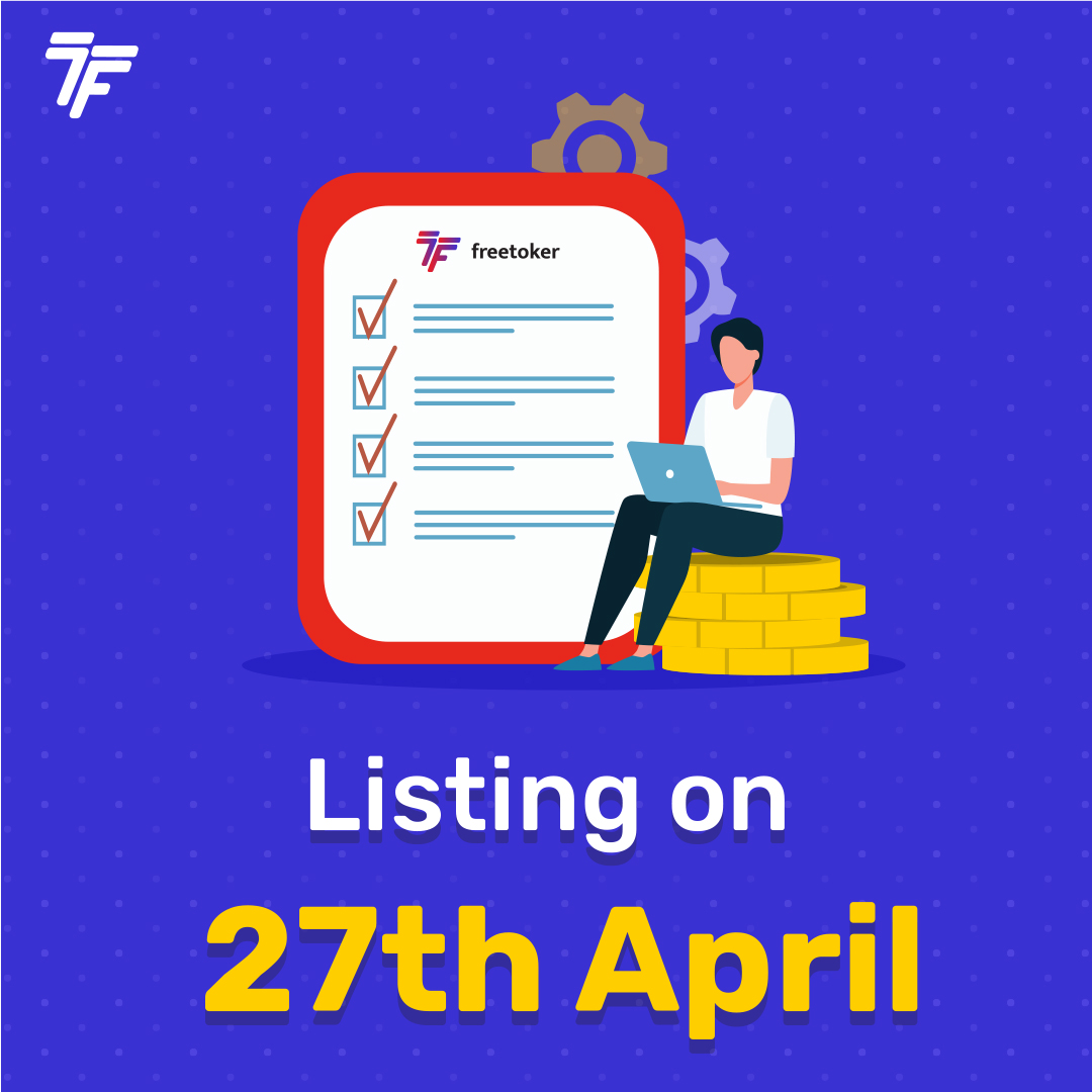 Our roadmap is transparent and our vision is simple.
#presale is coming to an end and we would be #listing soon , buy your $FTK in ongoing #ICO and get 12x at the time of listing
freetoker.com