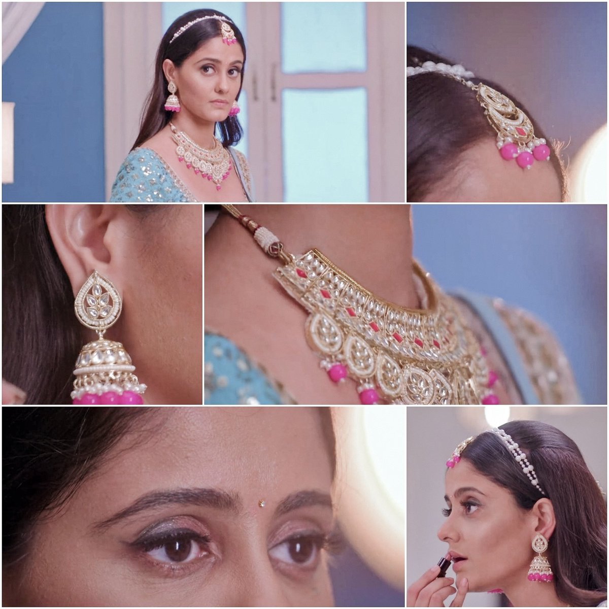 neenukettles1's tweet photo. Beautiful like a sea 💙🤍

#GhumHaiKisikeyPyaarMeiin https://t.co/VVfe2Om0ET