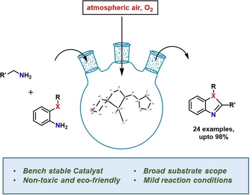 From <a href="/EurJIC/">EurJIC</a>, check out "Facile Synthesis of Benzimidazole and Benzothiazole Compounds Mediated by a Zinc Precatalyst Supported by an Iminopyrrole-Morpholine Ligand."

🔗: ow.ly/CWT450ILmvT
 
<a href="/TarunPanda2016/">Inorganic Chemistry@IIT Hyderabad</a> <a href="/IITHyderabad/">IIT Hyderabad</a> <a href="/ChemEurope/">Chemistry Europe</a>