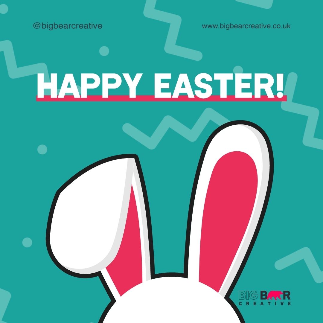 Happy Easter from the Big Bear team! 
Hope you all are getting some rest from the busy workspace and spending quality time with your loved ones.

#bigbearcreative #businessrecipe #digitalagency #ourvalues #digitalmarketingcambridge #designerscambridge #agencylife #creativemindsuk