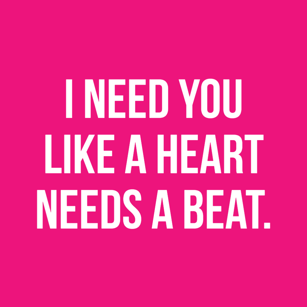 MyTransgenderCu's tweet photo. I need you like a heart needs a beat.
#quote #QOTD #Romance #Date #TSdate https://t.co/IPPvWTyEb4