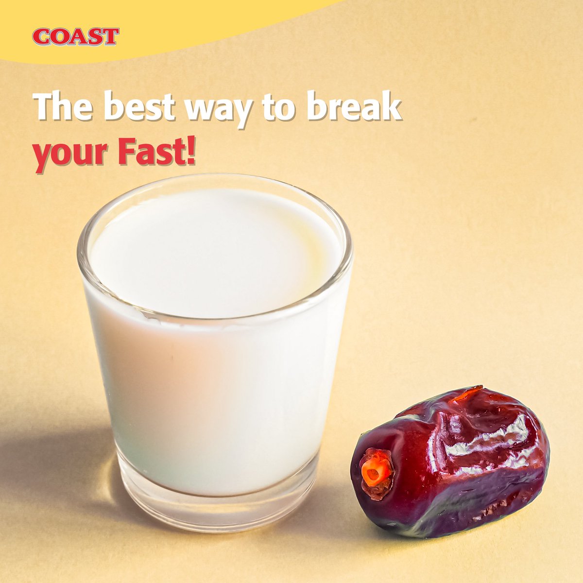 CoastMv's tweet photo. Did you know breaking your fast with Dates and Milk help in digestion and prevents feeling bloated?

#RamadanTips #Ramadan2022 https://t.co/MJ8B2FC0oe
