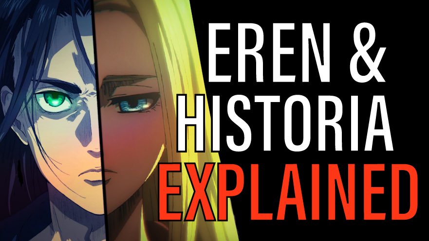 KingBullet_'s tweet photo. New Video about Eren and Historia Dynamic Explained
#aot #AttackOnTitan #erehisu 
https://t.co/21JC8WGz5j https://t.co/P7891HWR6a