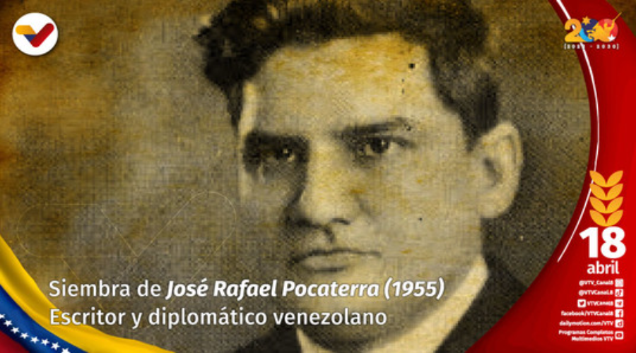 #EFEMÉRIDE🗓️| El 18 de abril de 1955, fallece en Montreal, Canadá: José Rafael Pocaterra. Considerado entre los maestros del cuento venezolano del siglo XX, también destaca como notable escritor, novelista, ensayista, poeta, diplomático y político.

#BalanceSemanaSanta2022