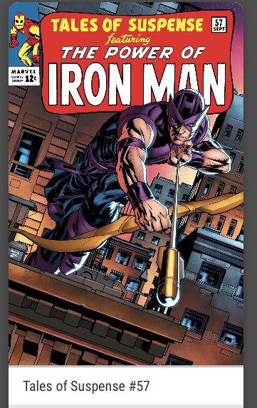 mscsquad's tweet photo. Picked up another UR , 20 left . Comics slowly going away. #veve #vevefam #VeVecollectibles #VeVeCommunity #Hawkeye #MarvelComics #marvelxveve #comicbooks #talesofsuspense #firstapperance https://t.co/RKymUjN0H8
