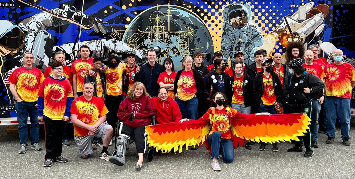 We made it to the quarterfinals and won the Imagery Award at the NE District Championship. #omgrobots