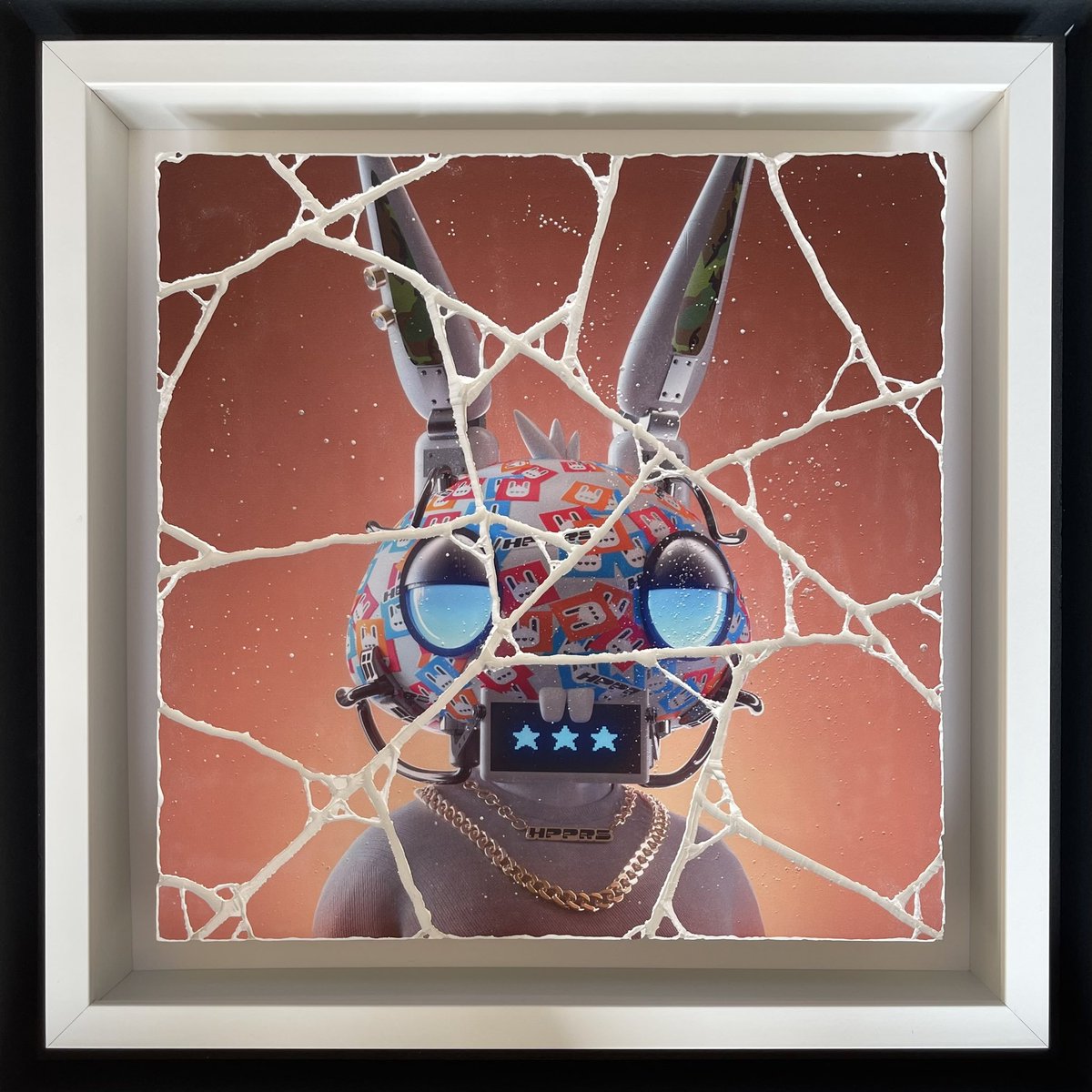 metastohn's tweet photo. Another one of the legendary @shakkablood’s children immortalised in Stöhn.

Thank you to @sambalhotsauce for trusting us with your HPPR, it’s always a pleasure to work on such amazing art.

🥕🐰💖 https://t.co/3xMiDE1g08