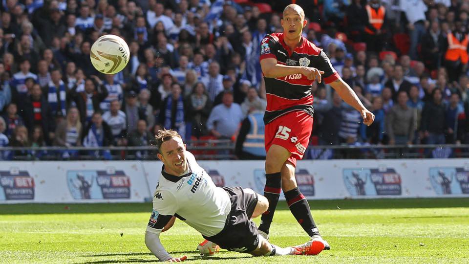 UpTheRs's tweet photo. In 2014 QPR prevented Derby going to the premier league.

8 years later, QPR have just relegated Derby County to league 1. https://t.co/2oGS6PFUPb