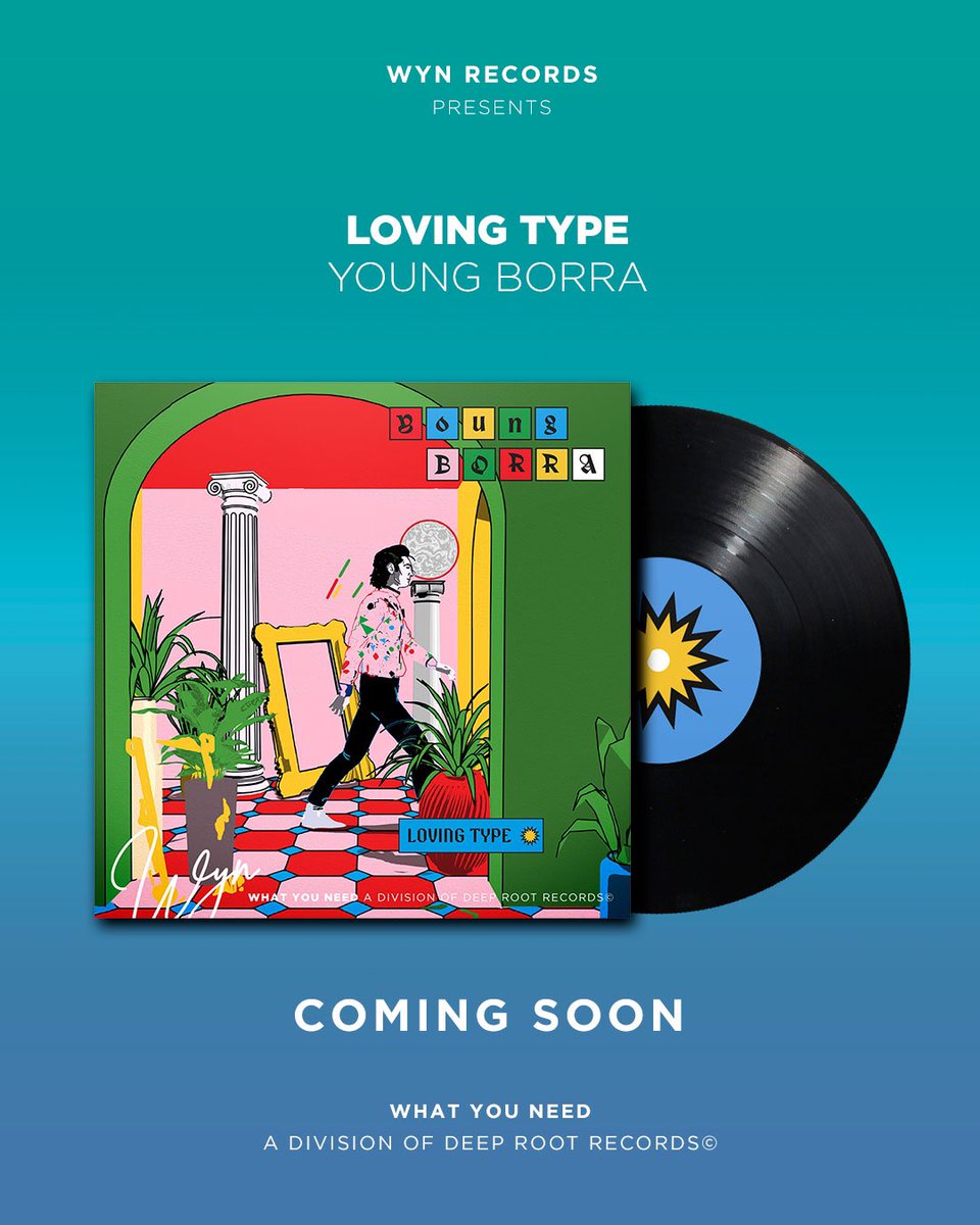 It’s our third week in a row with new music! 🥳 We’re excited to announce that “Loving Type” by Young Borra is releasing this Friday! 🤩