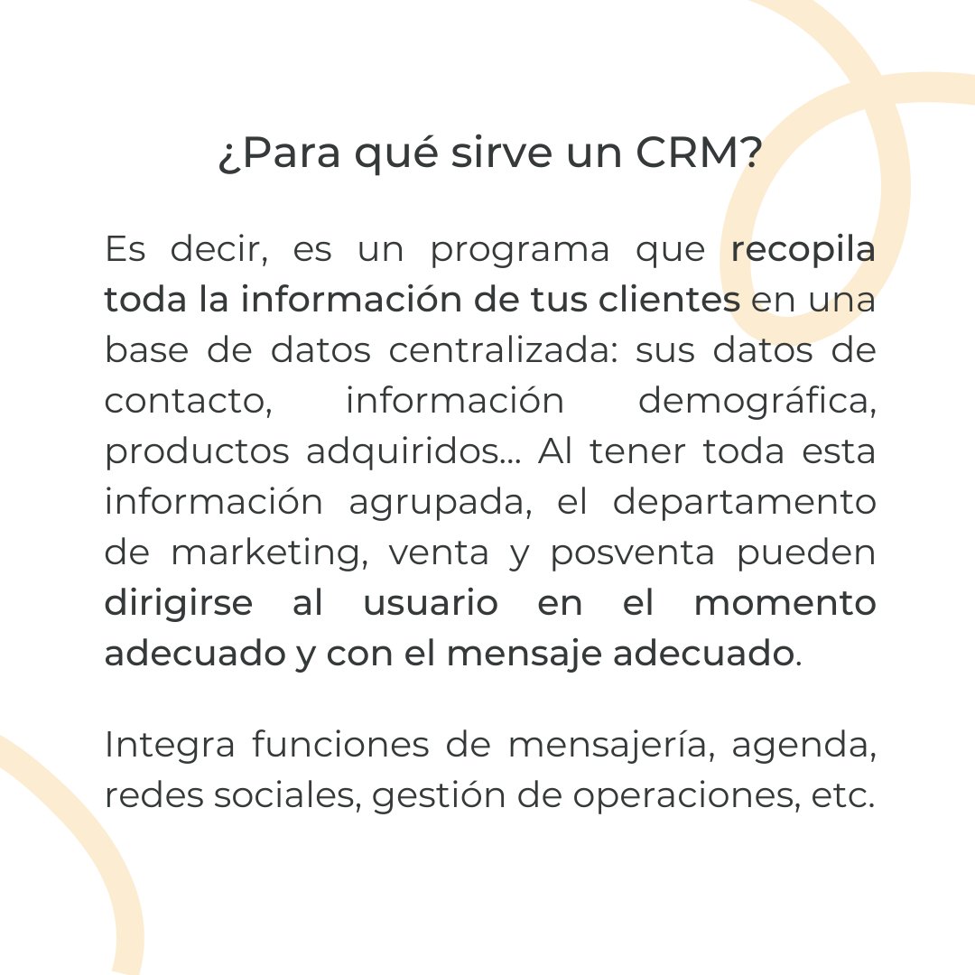 _codestack's tweet image. 📣¿Aún no sabes lo qué es un #CRM y por qué implantarlo  en tu negocio? 
👉Te contamos que es un CRM y todos los beneficios que tiene trabajar con un CRM.
bit.ly/3esNTrL

#TRANSFORMACIONDIGITAL #codestack #marketing
