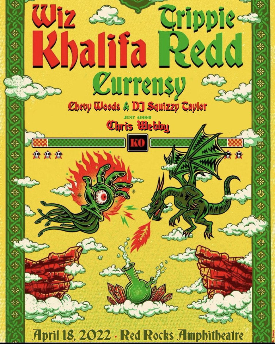 EightyHDMusic's tweet photo. For the first time everโฆ
โฃ
๐ค: @wizkhalifa | @trippieredd | @CurrenSy_Spitta | @ChrisWebby
๐
: TONIGHTโฃ
โฐ: 6:30PM
๐: @RedRocksCO
๐ซ: https://t.co/BhrwgZ00Kn
#InappropriateTour https://t.co/Vu8R0MvMwr