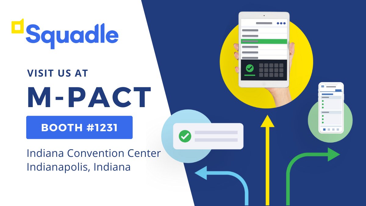 GetSquadle's tweet photo. Are you attending M-PACT? Stop by our booth (#1231) at the Fuel &amp; Convenience Trade Show to see how we can help your business drive food safety excellence! ⛽

#MPACT2022 #foodsafety https://t.co/7uVH7maeNJ