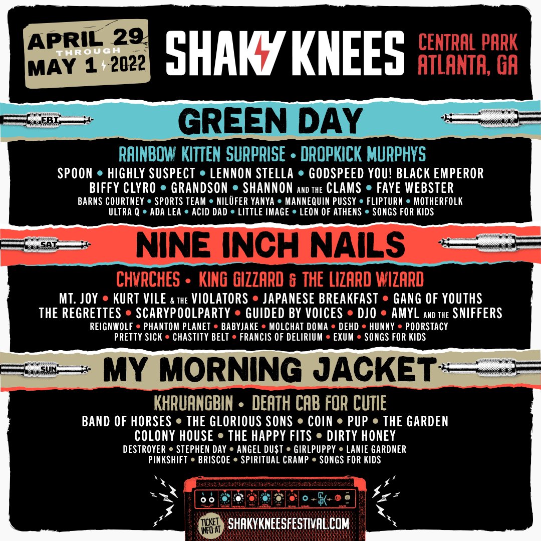 Shaky Knees lineup 2023