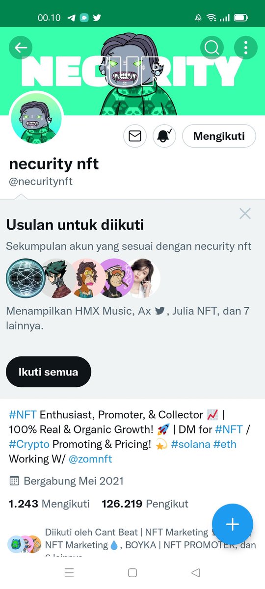 The_crypt0's tweet photo. @necuritynft @lullabyprom @WzgKrist  @ItsNayombe 

Done https://t.co/ucBI6ht1hF