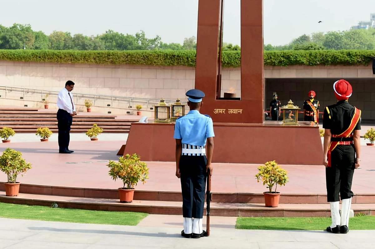 राष्ट्रीय समर स्मारक / NATIONAL WAR MEMORIAL tweet media