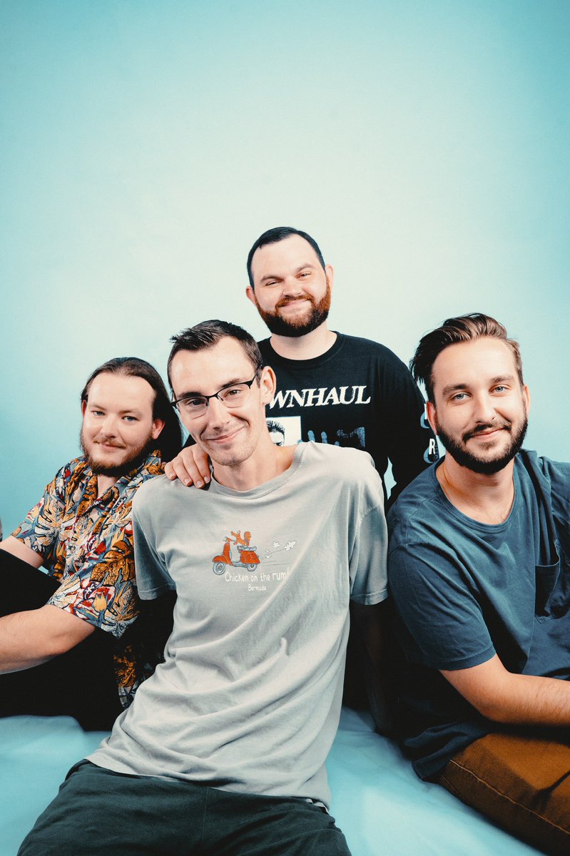 Hello! We are band called Halogens from NJ &amp; our debut LP “You’re Being Weird” just turned 6 months old. If you’re into The Wonder Years, Transit, or Hot Mulligan, I think you might like us too :)

Listen to “You’re Being Weird” here: linktr.ee/halogensnj