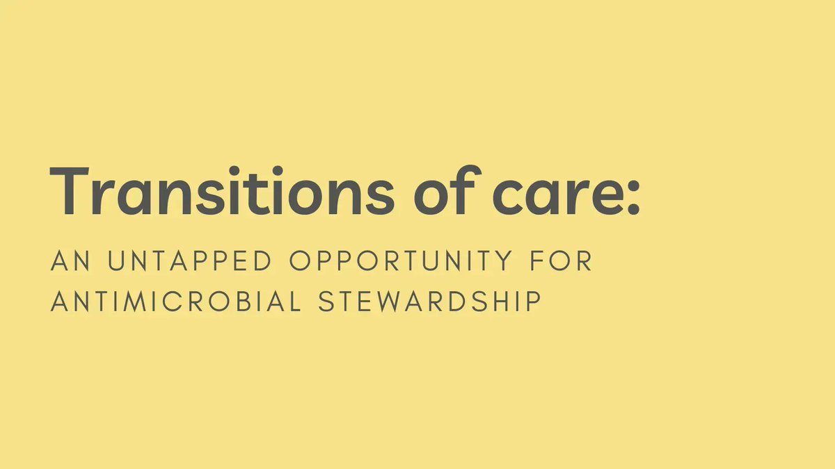 JACCPJournal's tweet photo. Patients do not always receive appropriate antibiotics at hospital discharge. This reviews implementation strategies and pharmacist-supported interventions to optimize antibiotics during transitions of care https://t.co/zY0g8nnRdw @accpinfdprn https://t.co/Q8Vr16DUNm