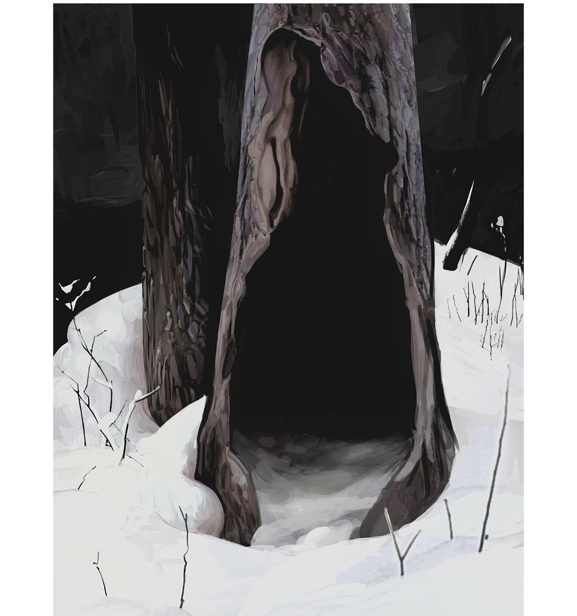 Hollow 
Personal piece