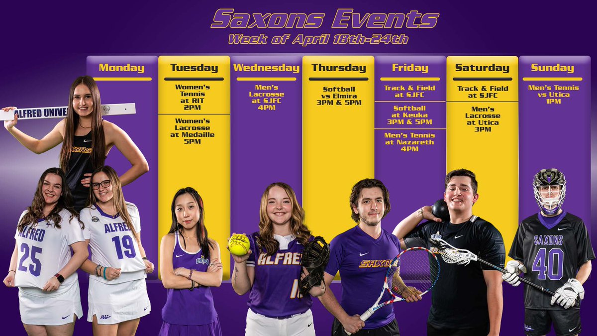 Alfred University Saxons tweet media
