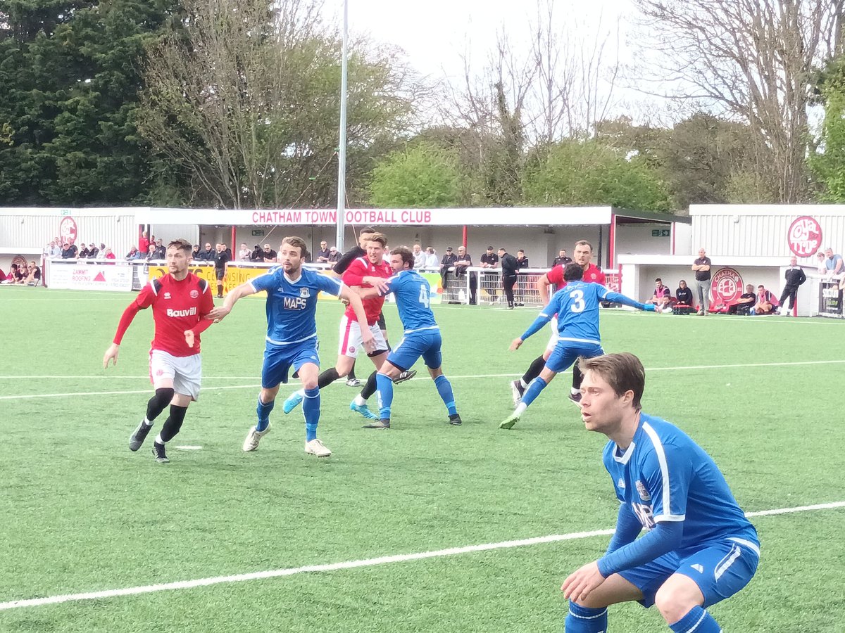 Already Promoted @ChathamTownFC 7-0 @DealTownFC 97Points +101 Goal Dif 1 Game Left..   2nd Place..