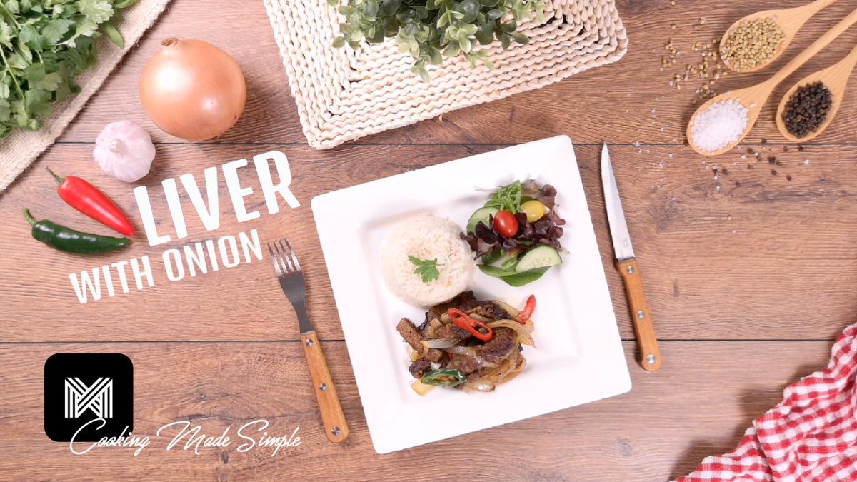 Flavoursome Liver and Onion 😋👨🏽‍🍳 Without any bitterness, metallic or strong state 🙌🏽

#liver #liver_and_onion #easy #recipe #MyKitchenMedia #CookingMadeSimple

youtu.be/VWOuMGoc7wk
